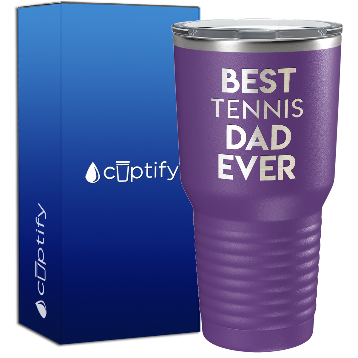 Best Tennis Dad Ever 30oz Tennis Tumbler