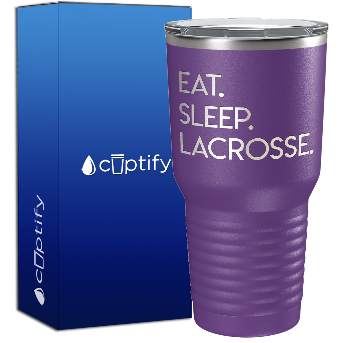 Eat Sleep Lacrosse 30oz Lacrosse Tumbler
