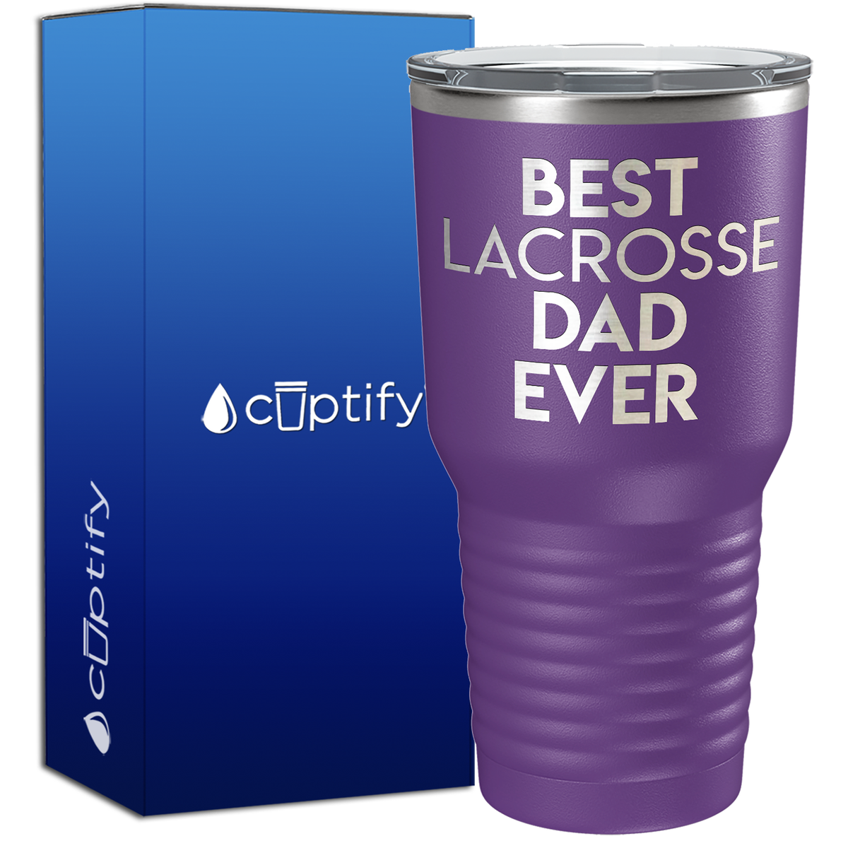 Best Lacrosse Dad Ever 30oz Lacrosse Tumbler