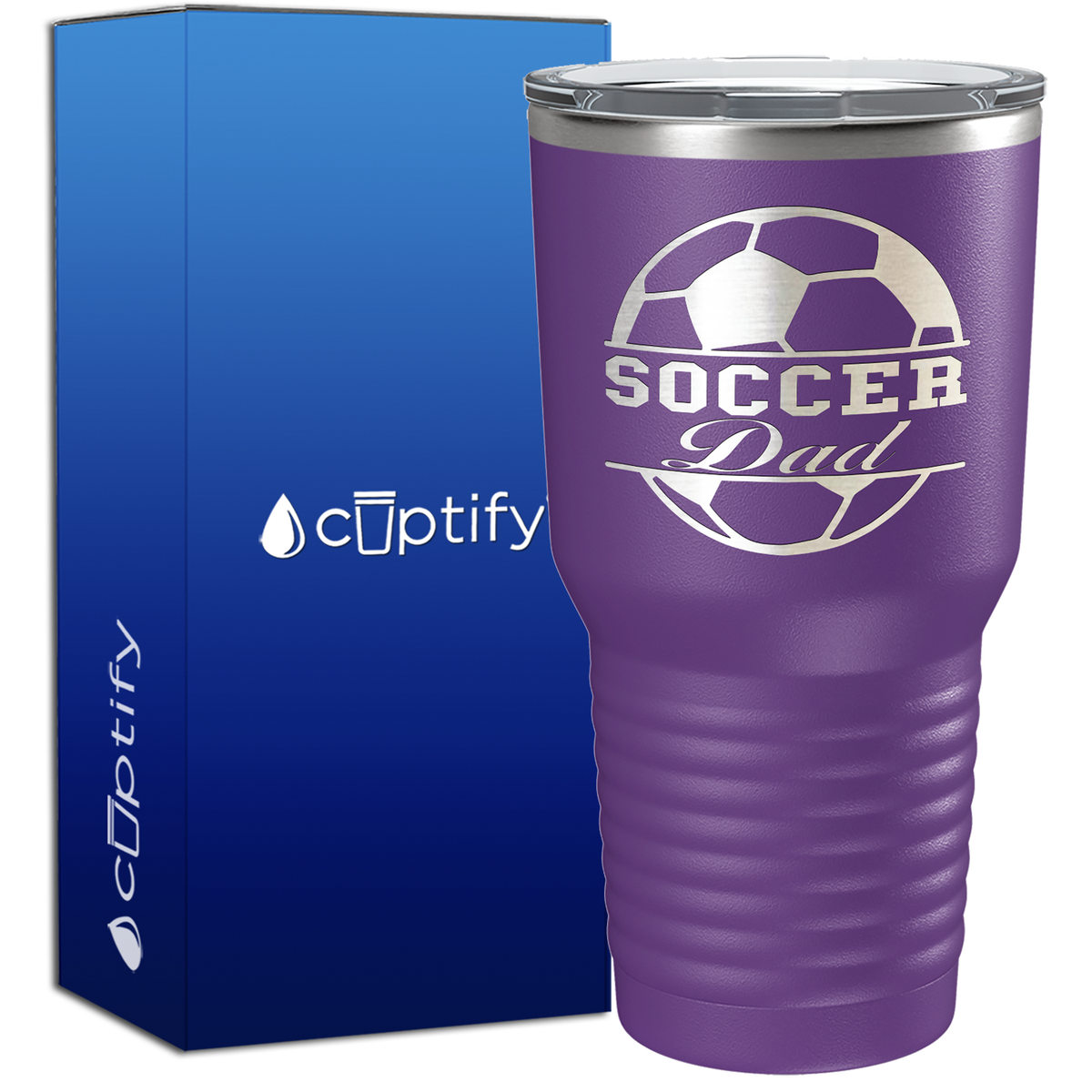 Soccer Ball Dad 30oz Soccer Tumbler