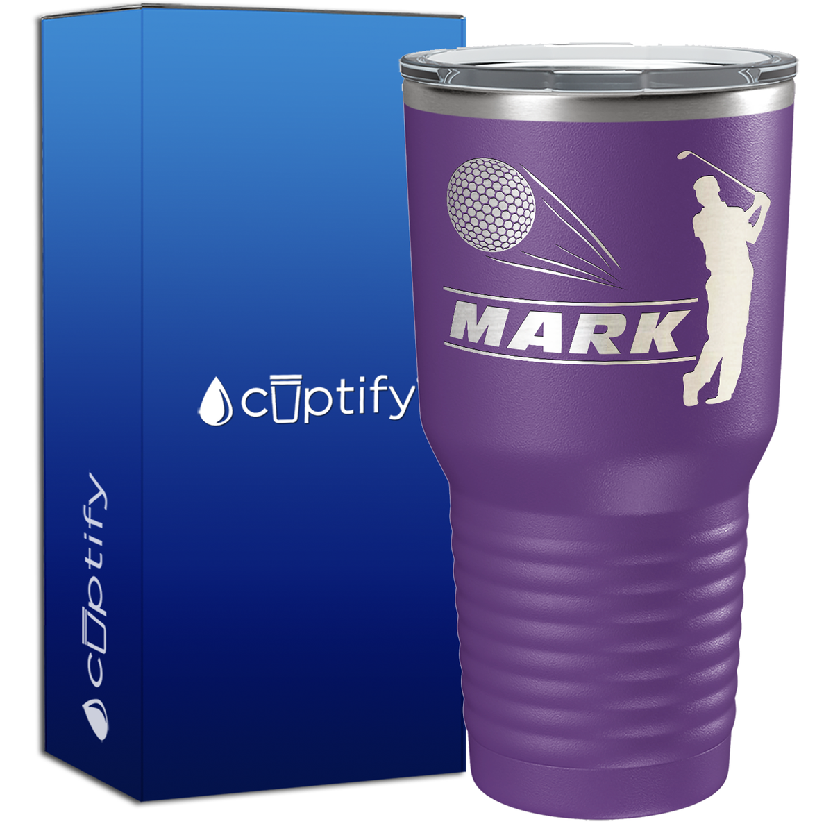 Personalized Golfer 30oz Golf Tumbler