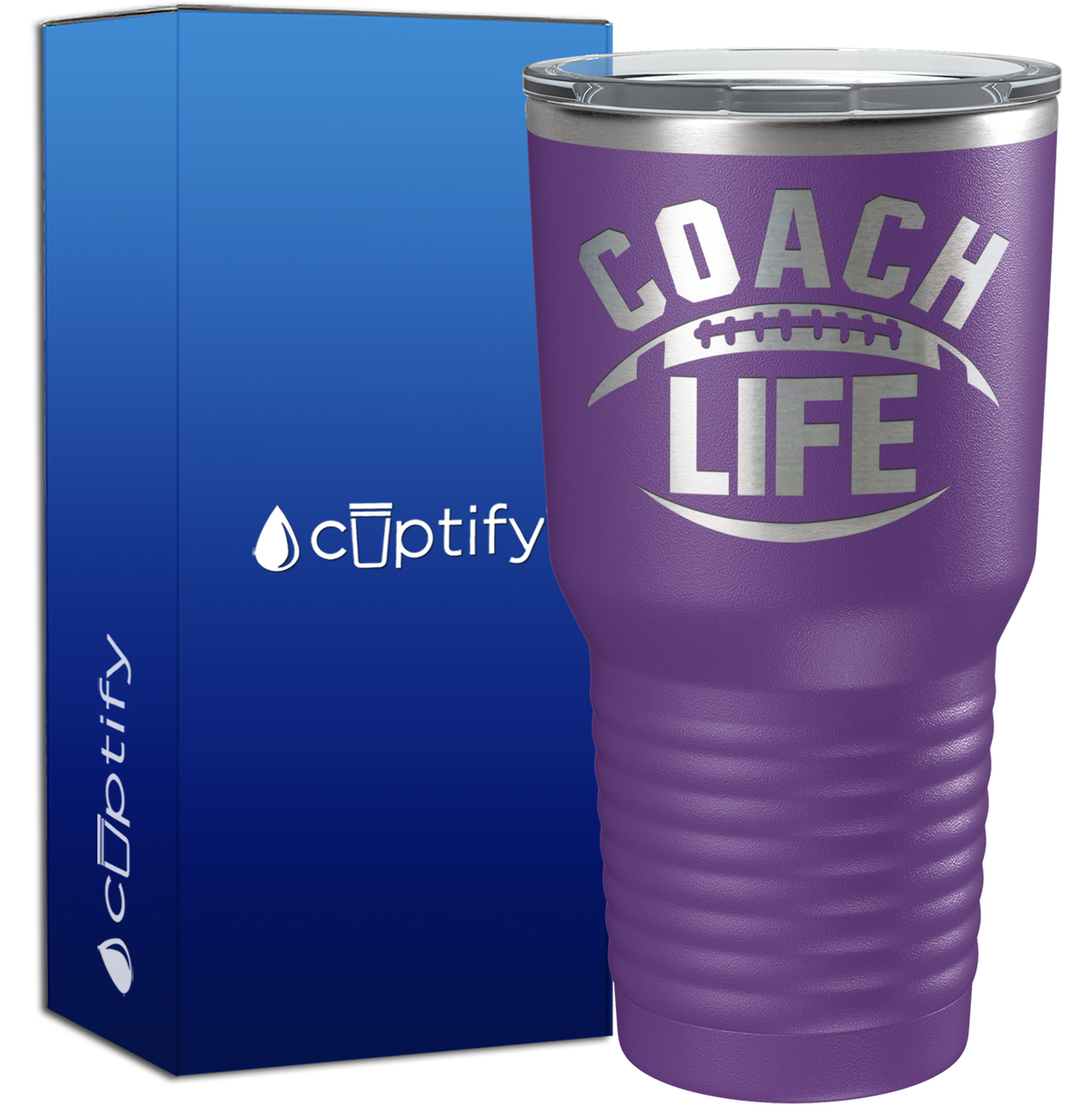 Football Coach Life 30oz Coach Tumbler
