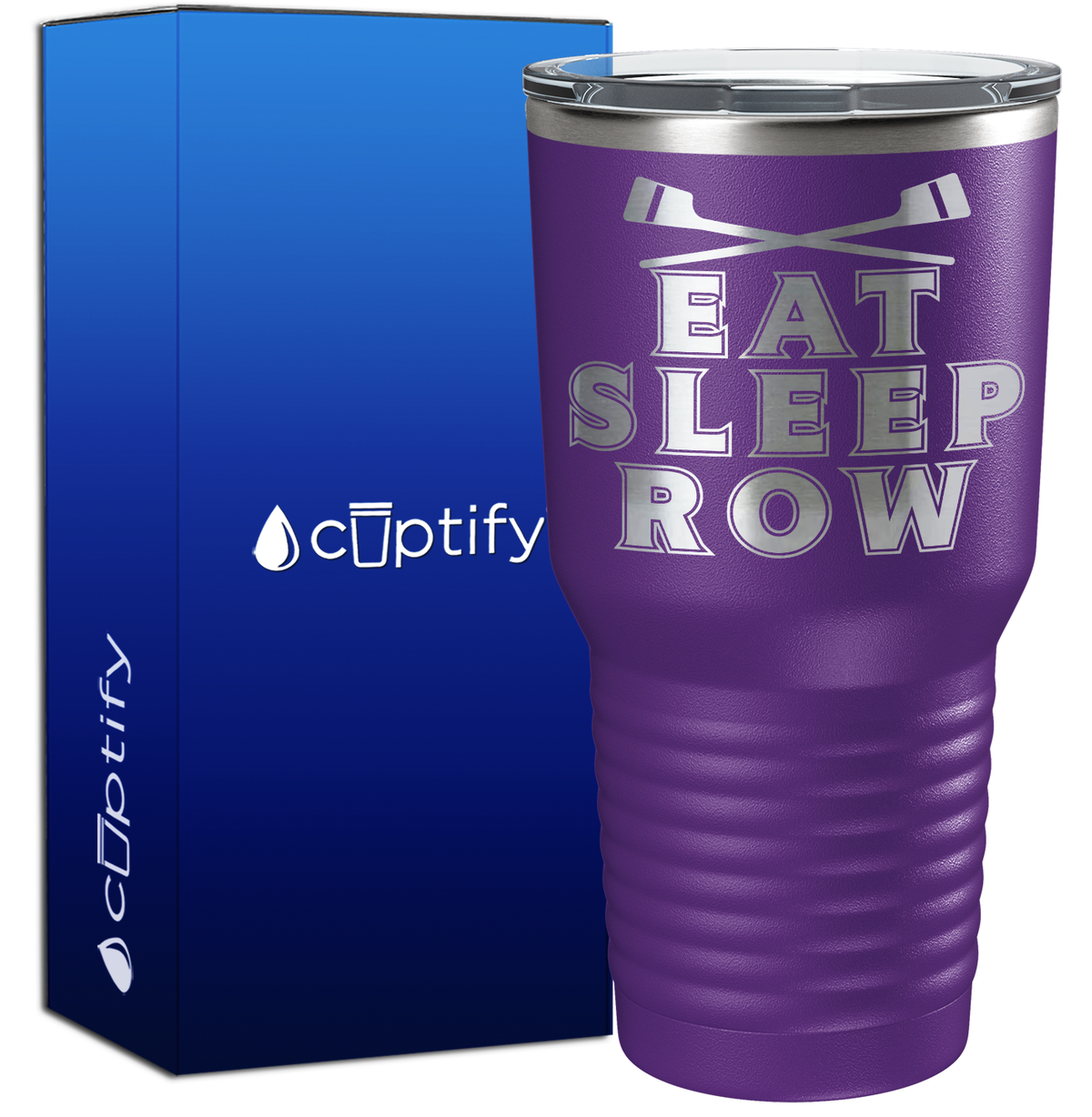 Eat Sleep Row Crew 30oz Crew Tumbler