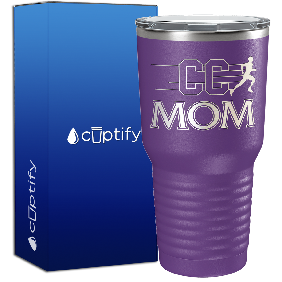 Cross Country Mom 30oz Cross Country Tumbler