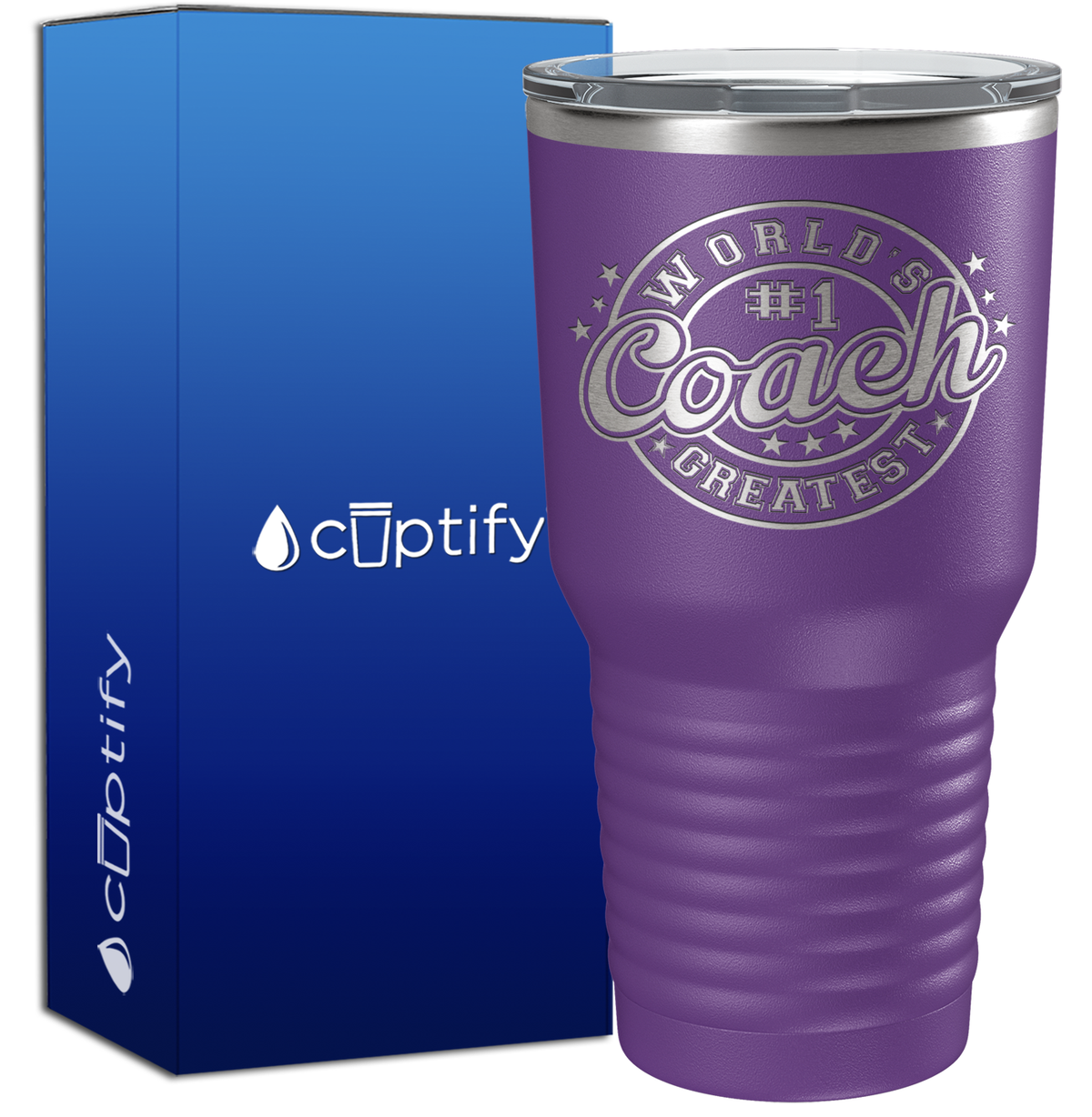 World's #1 Greatest Coach 30oz Coach Tumbler