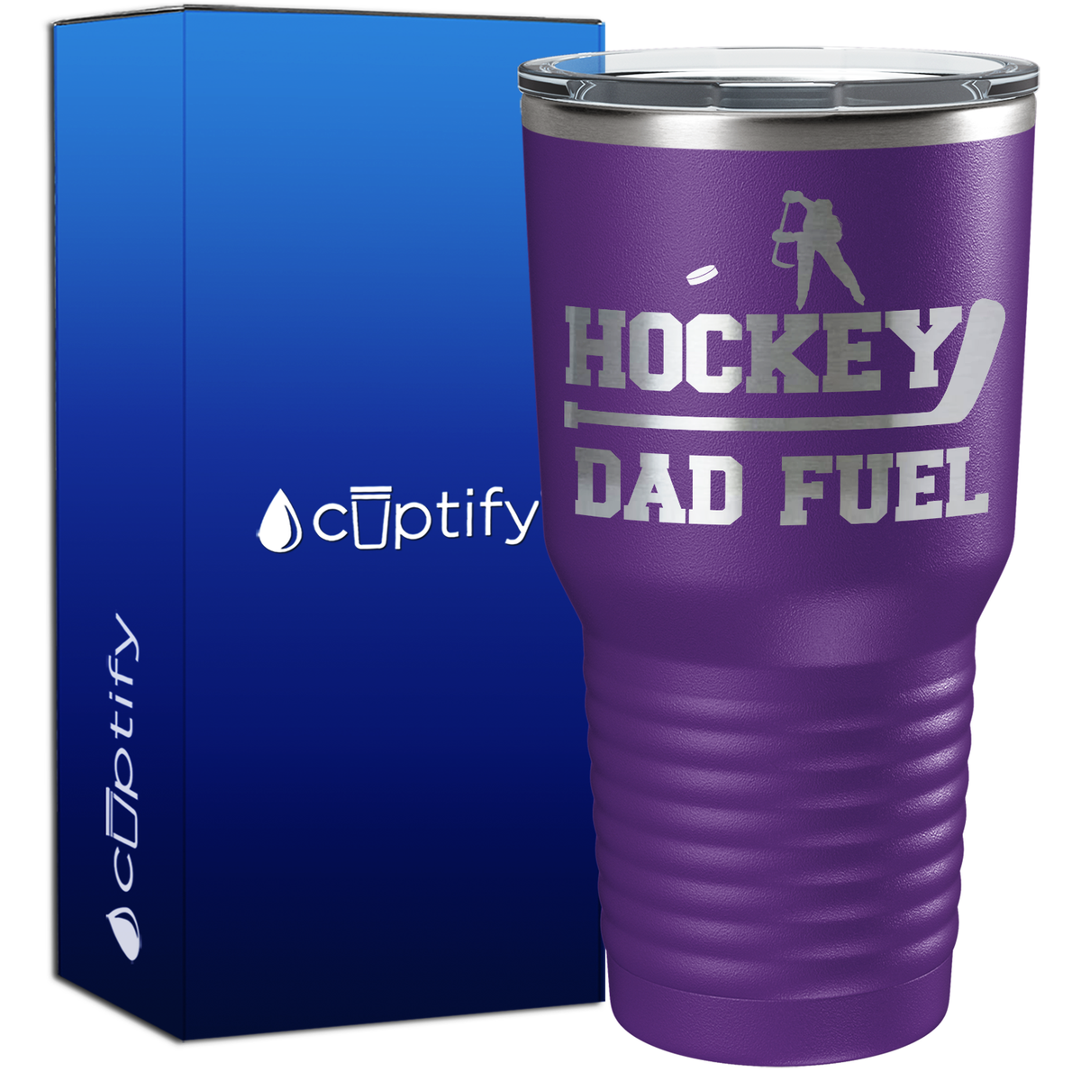 Hockey Dad Fuel 30oz Hockey Tumbler