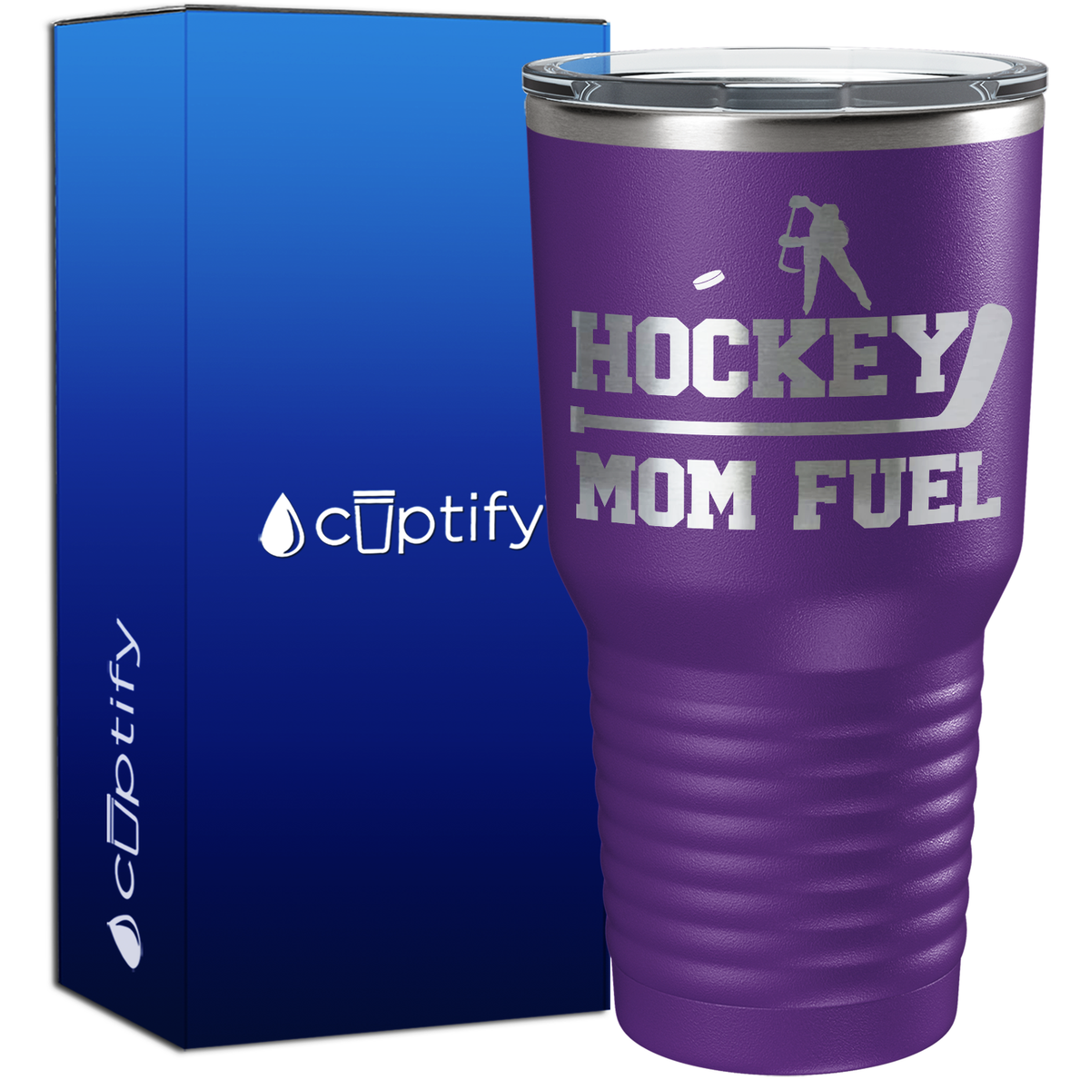 Hockey Mom Fuel 30oz Hockey Tumbler