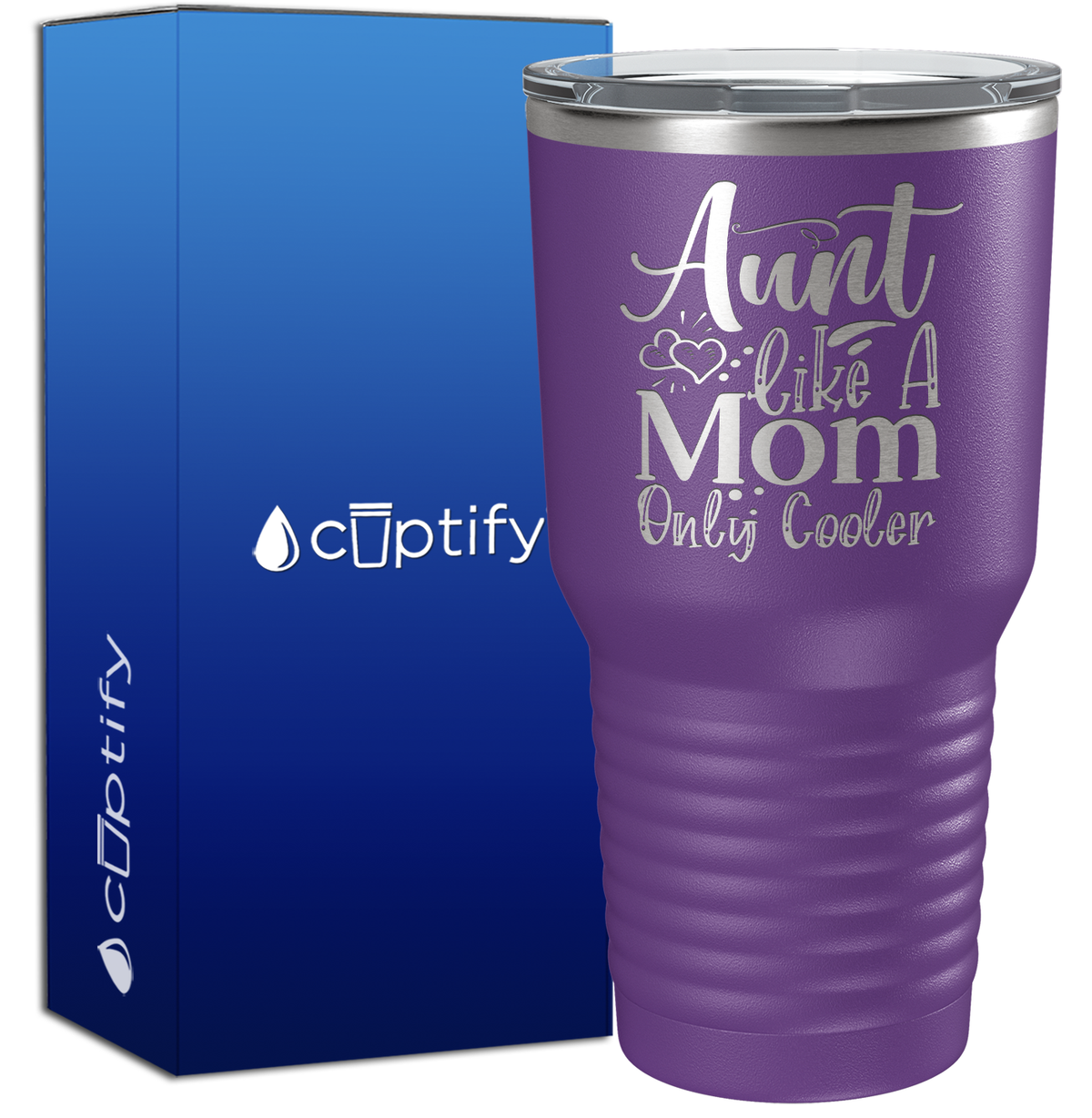 Aunt Like A Mom Only Cooler 30oz Aunt Tumbler