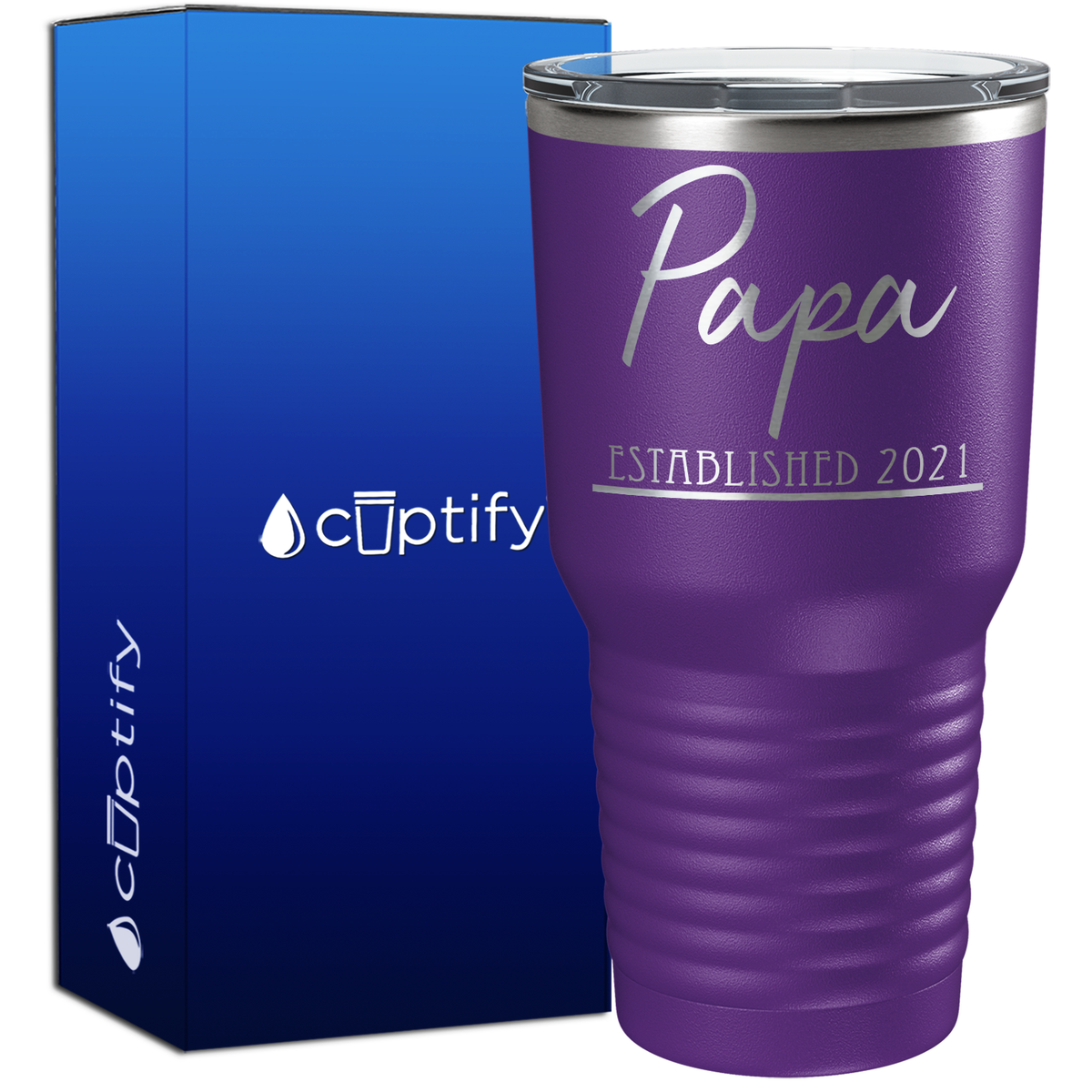 Papa Established 30oz New Baby Tumbler