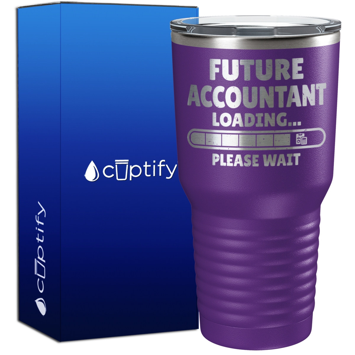 Future Accountant Loading 30oz Accountant Tumbler