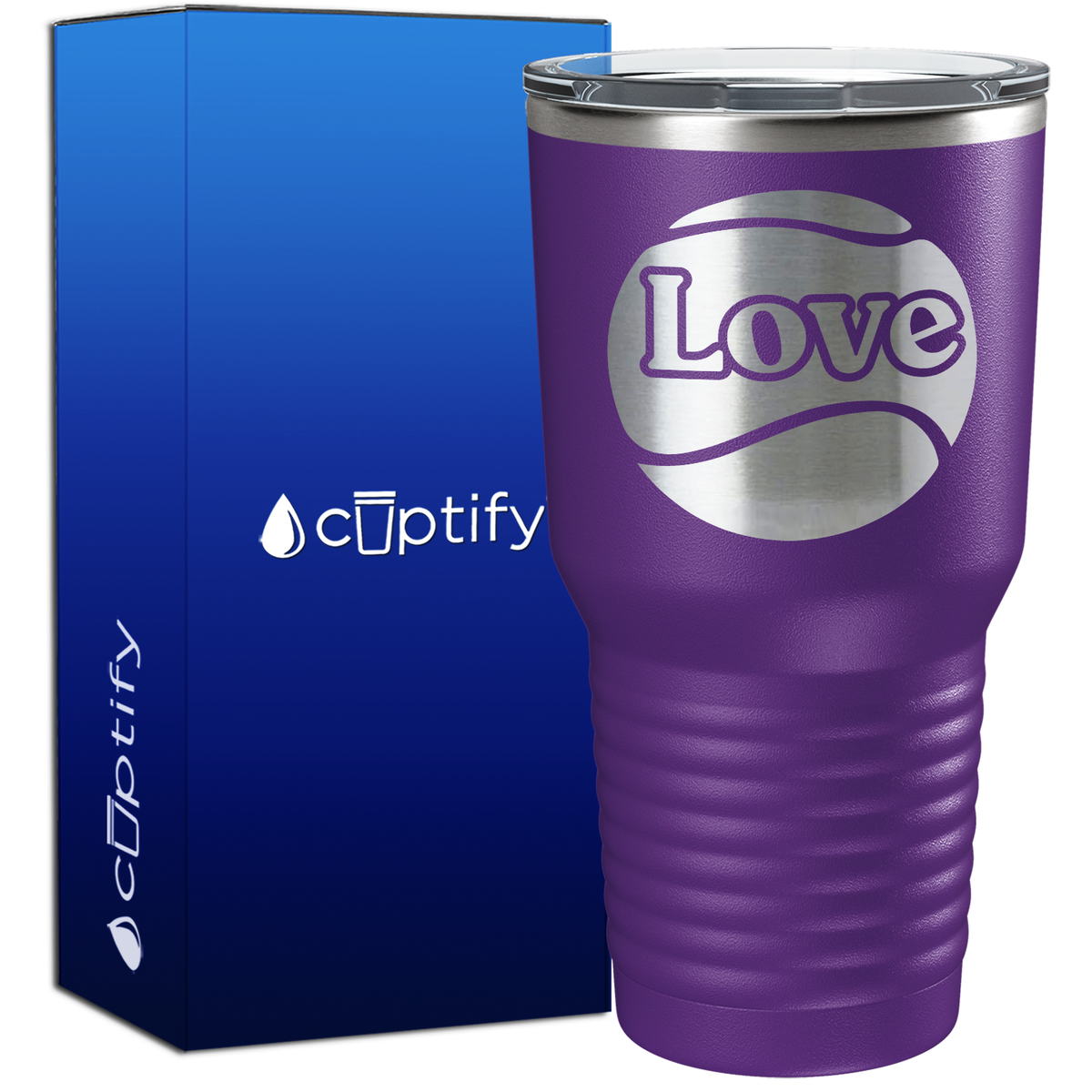 Tennis Ball Love 30oz Tennis Tumbler