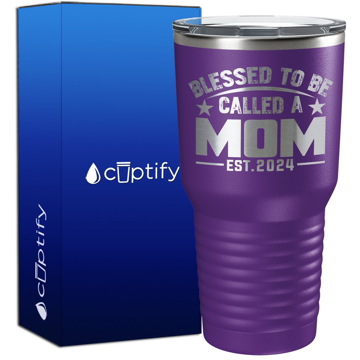 Blessed To Be Called Mom New Mom 30oz New Baby Tumbler