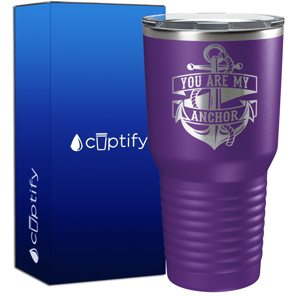 You Are my Anchor 30oz Anchor Tumbler