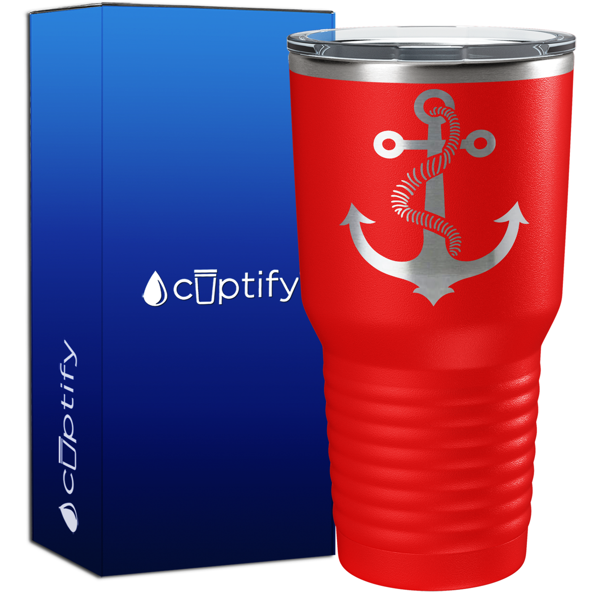 Anchor Rope 30oz Anchor Tumbler