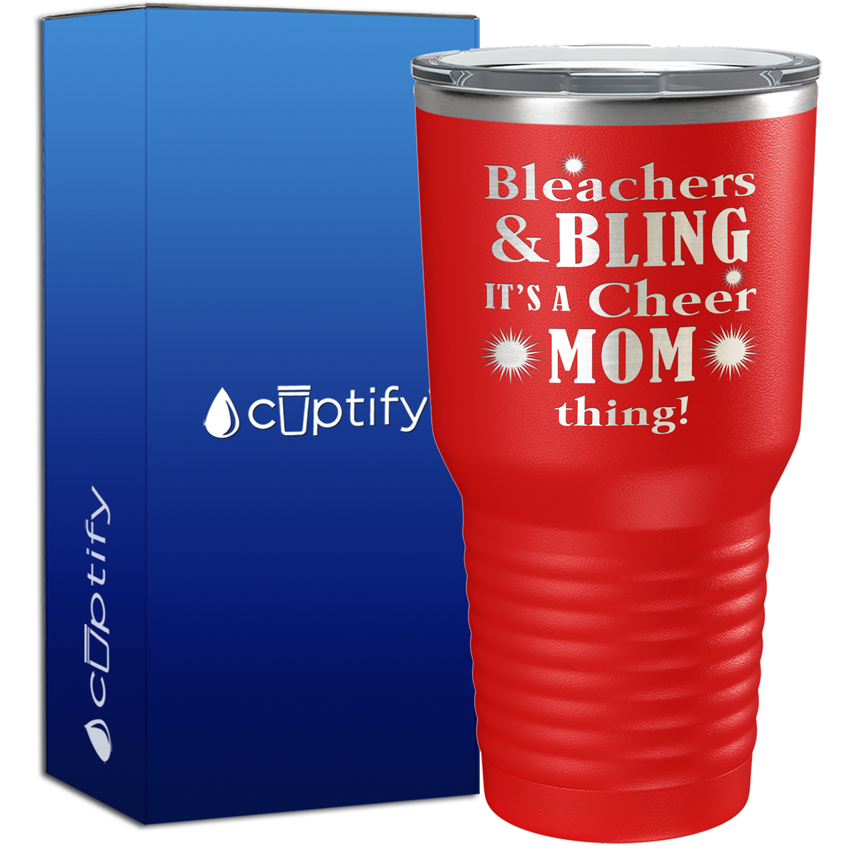 Bleachers & Bling 30oz Cheer Tumbler