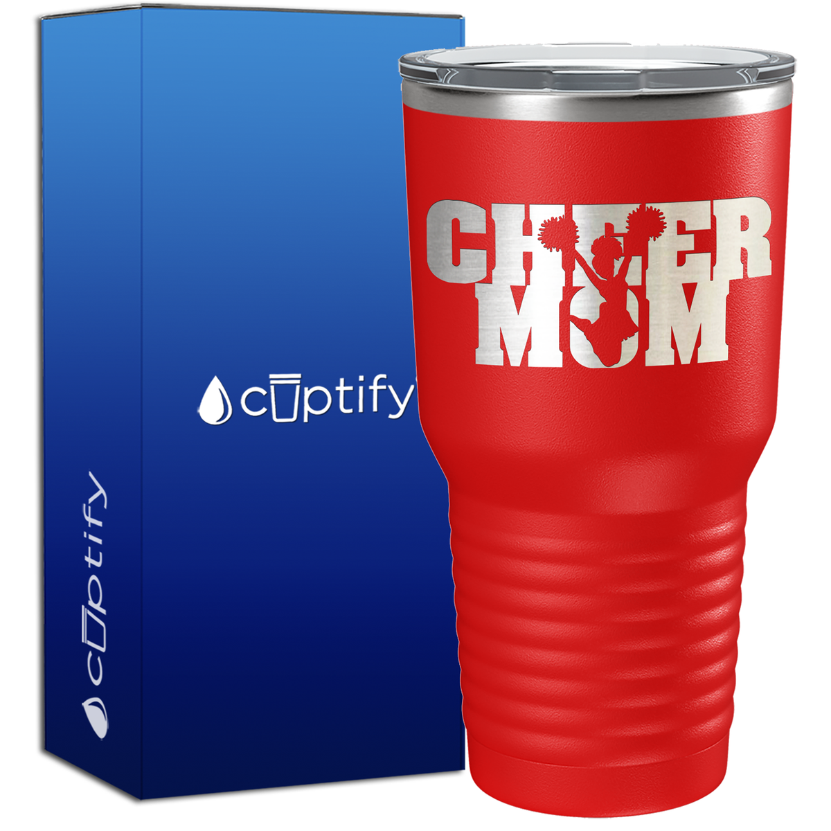 Cheer Mom 30oz Cheer Tumbler