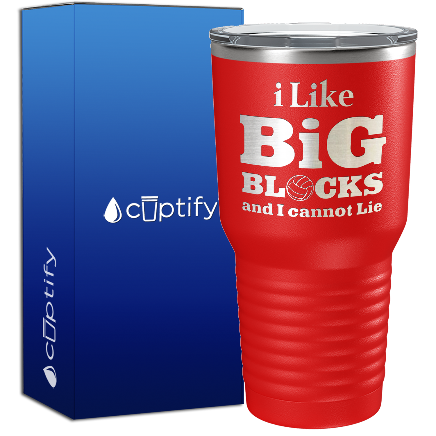 I Like Big Blocks 30oz Stainless Steel Tumbler
