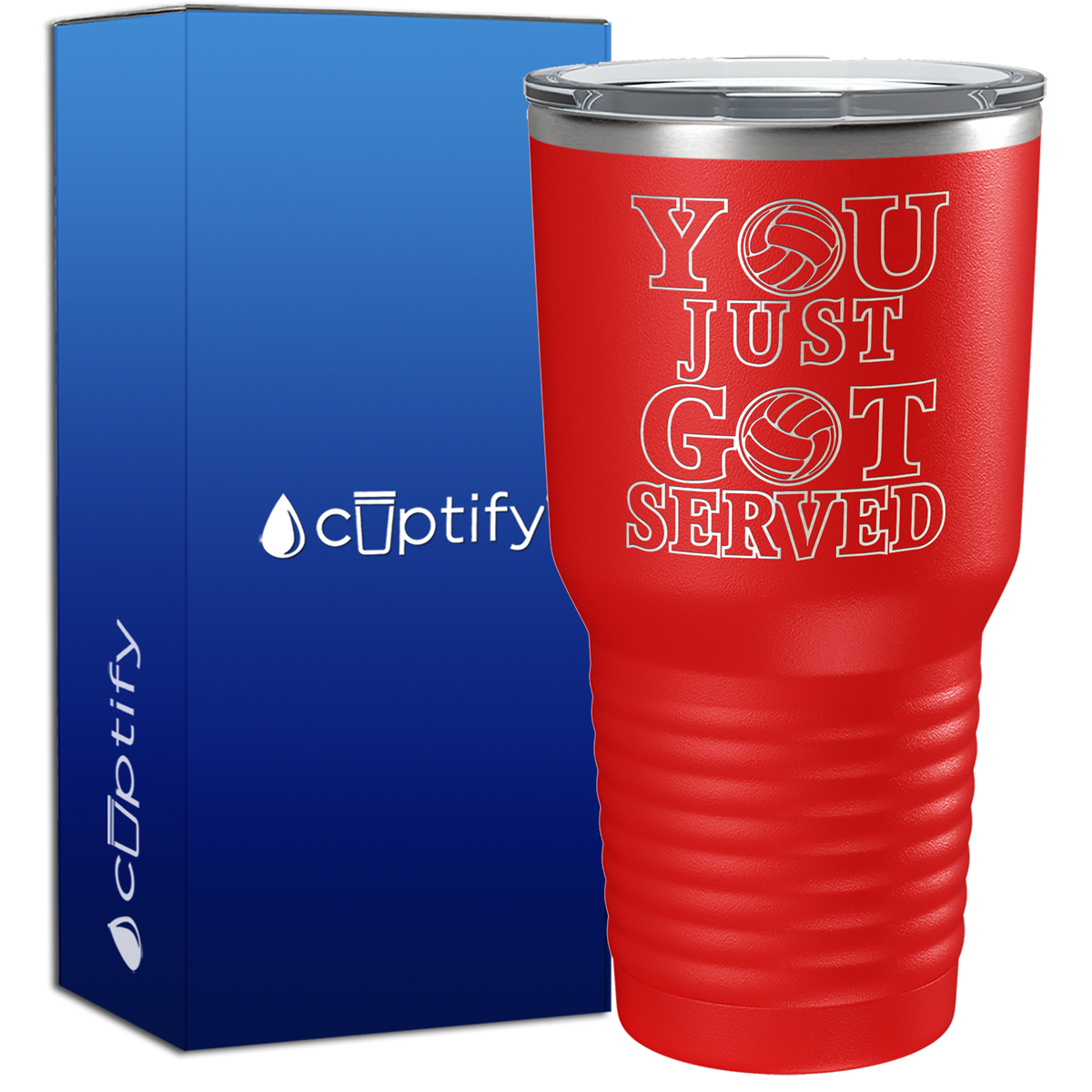 You Just Got Served 30oz Stainless Steel Tumbler