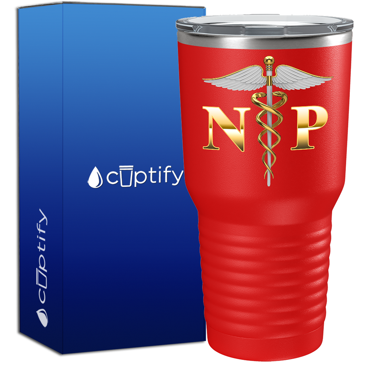 Nurse Practitioner Caduceus  Nurse Tumbler