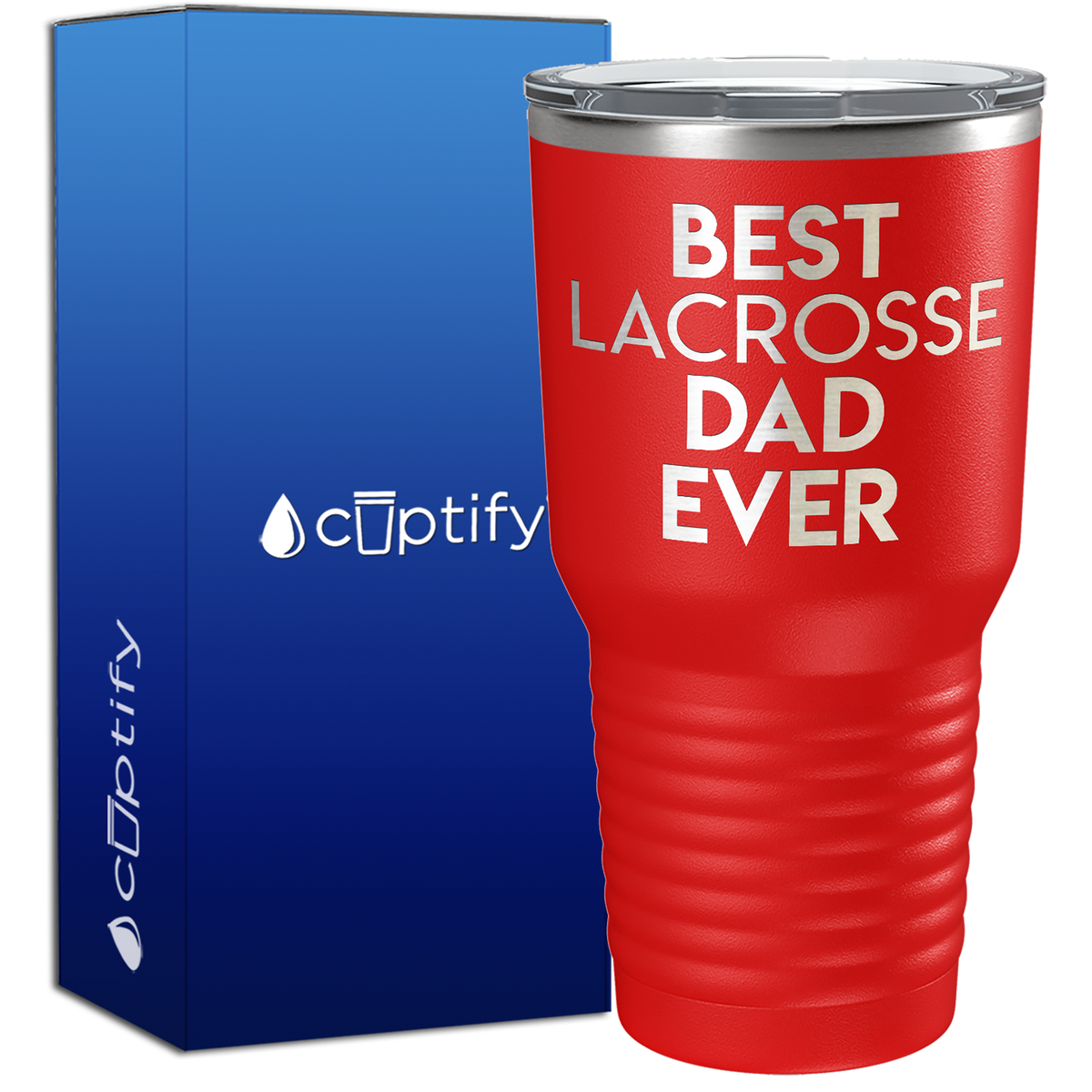 Best Lacrosse Dad Ever 30oz Lacrosse Tumbler