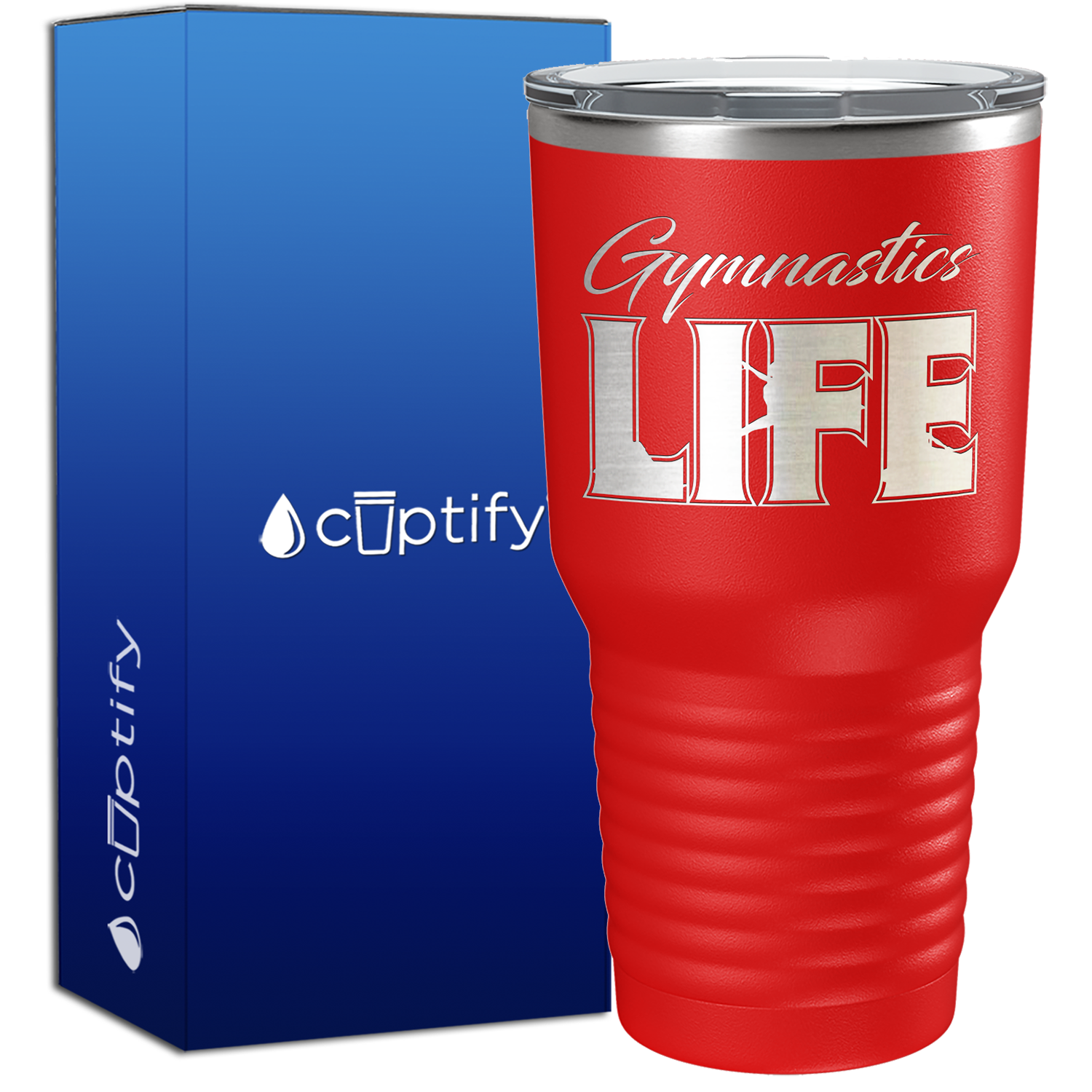 Gymnastics Life 30oz Gymnastics Tumbler