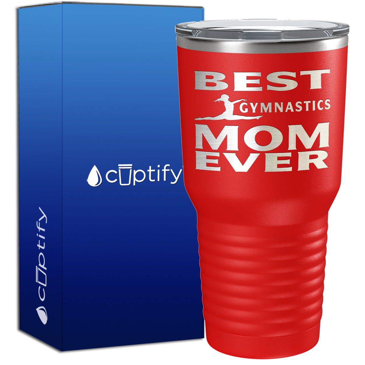 Best Gymnastics Mom Ever 30oz Gymnastics Tumbler