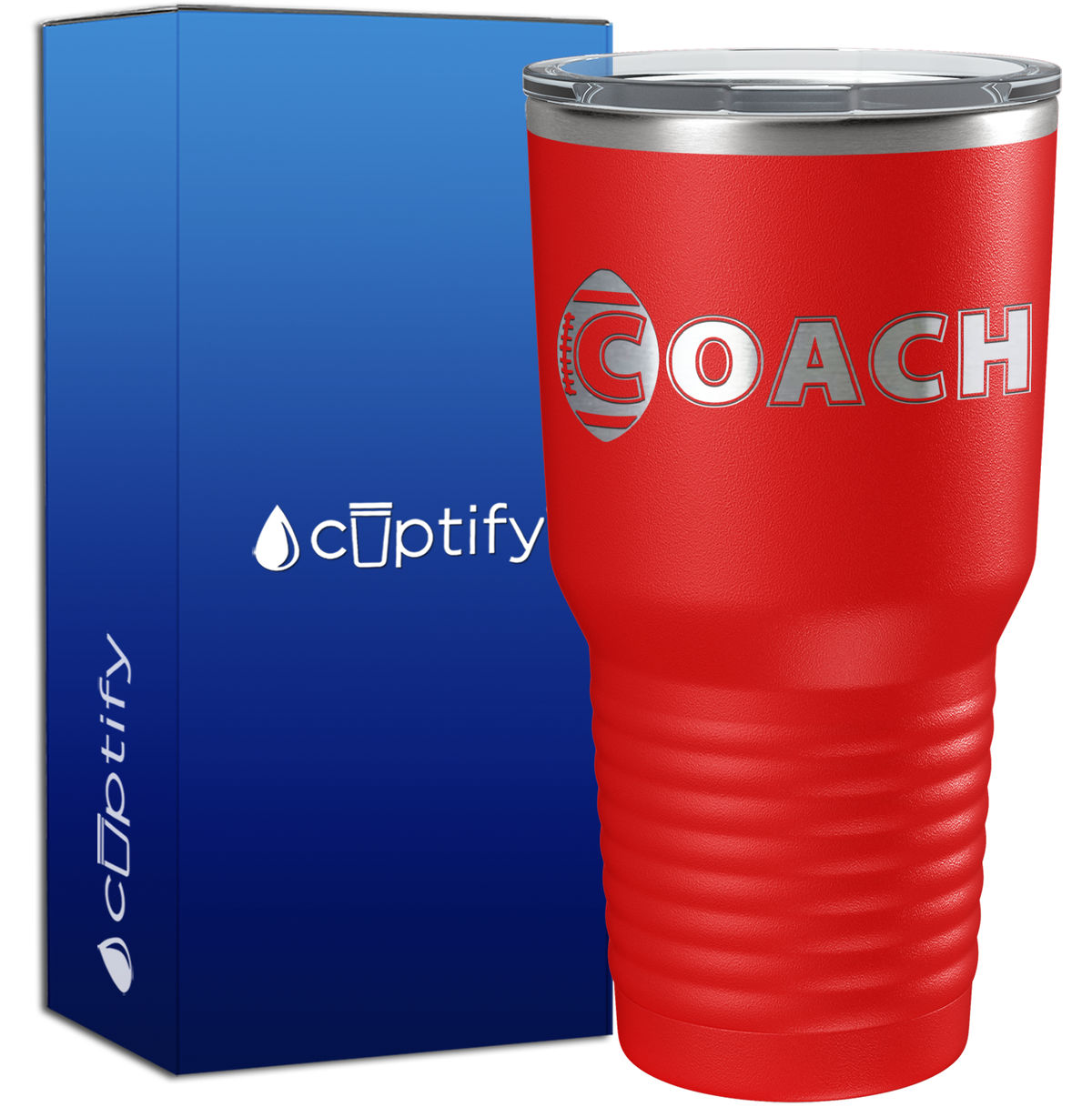 Football Coach 30oz Coach Tumbler