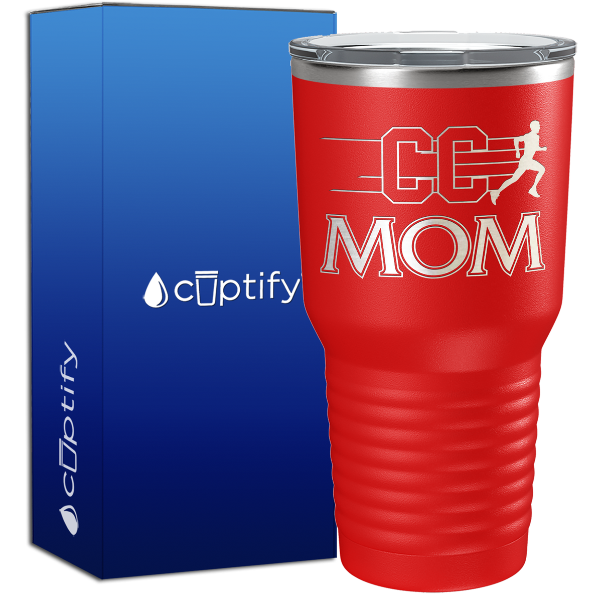 Cross Country Mom 30oz Cross Country Tumbler