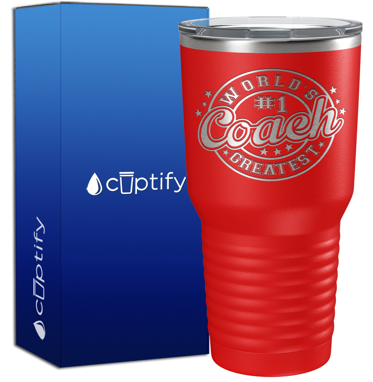 World's #1 Greatest Coach 30oz Coach Tumbler