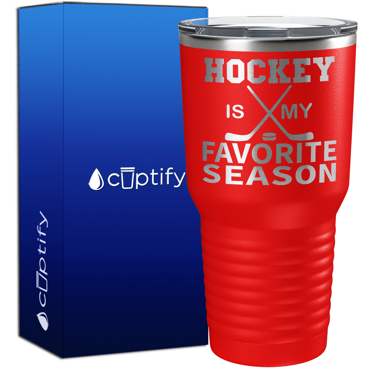 Hockey is My Favorite Person 30oz Hockey Tumbler