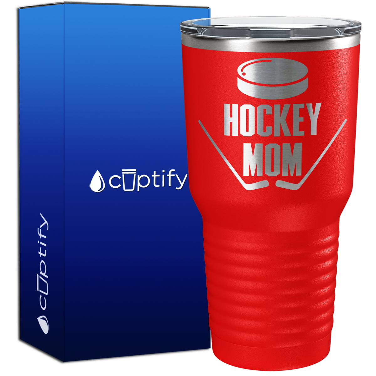 Hockey Mom 30oz Hockey Tumbler