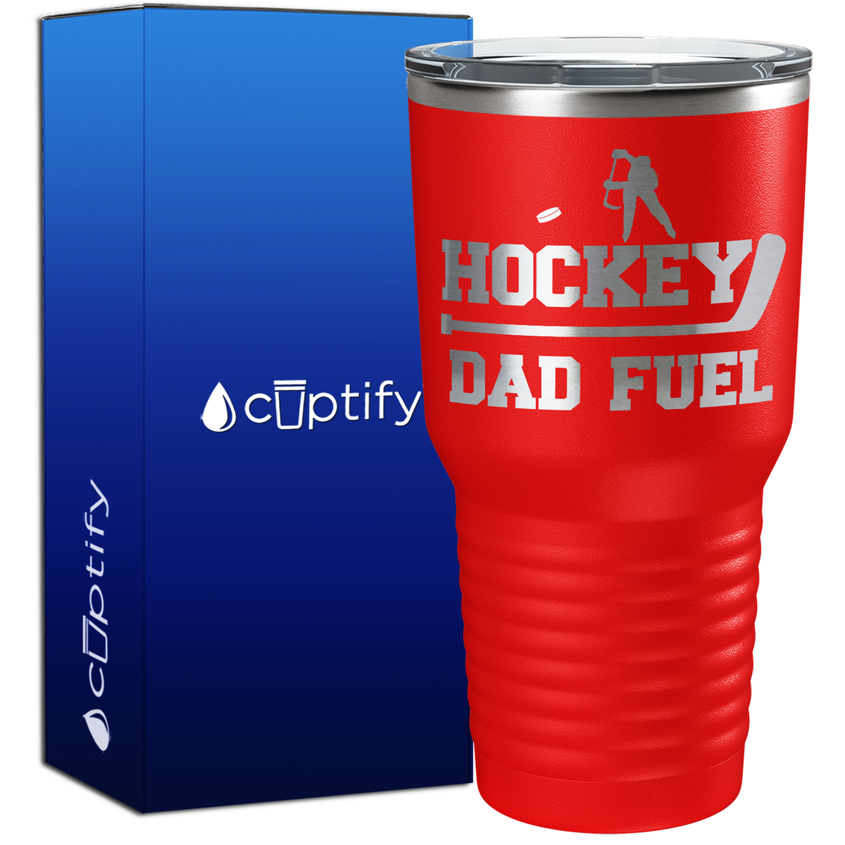 Hockey Dad Fuel 30oz Hockey Tumbler