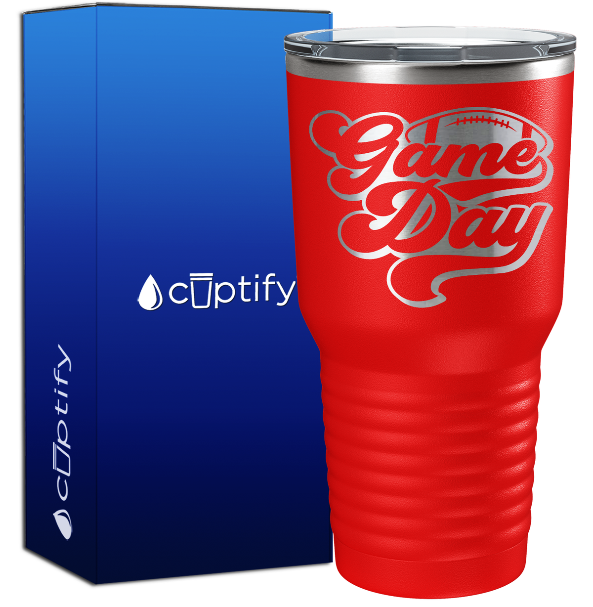 Game Day Football 30oz Football Tumbler