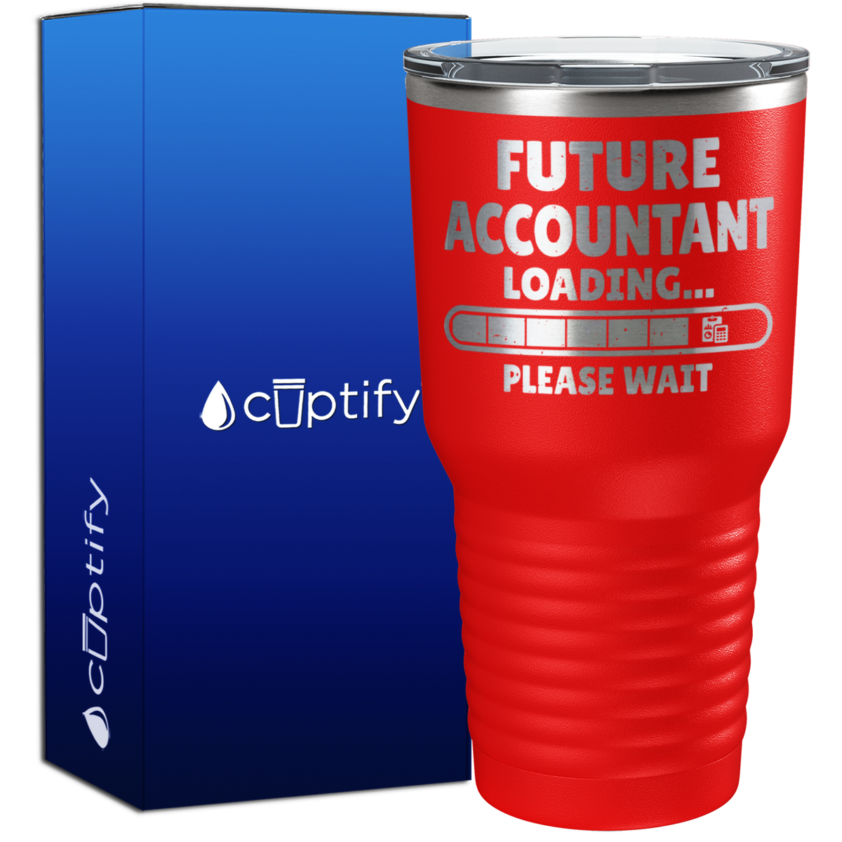 Future Accountant Loading 30oz Accountant Tumbler