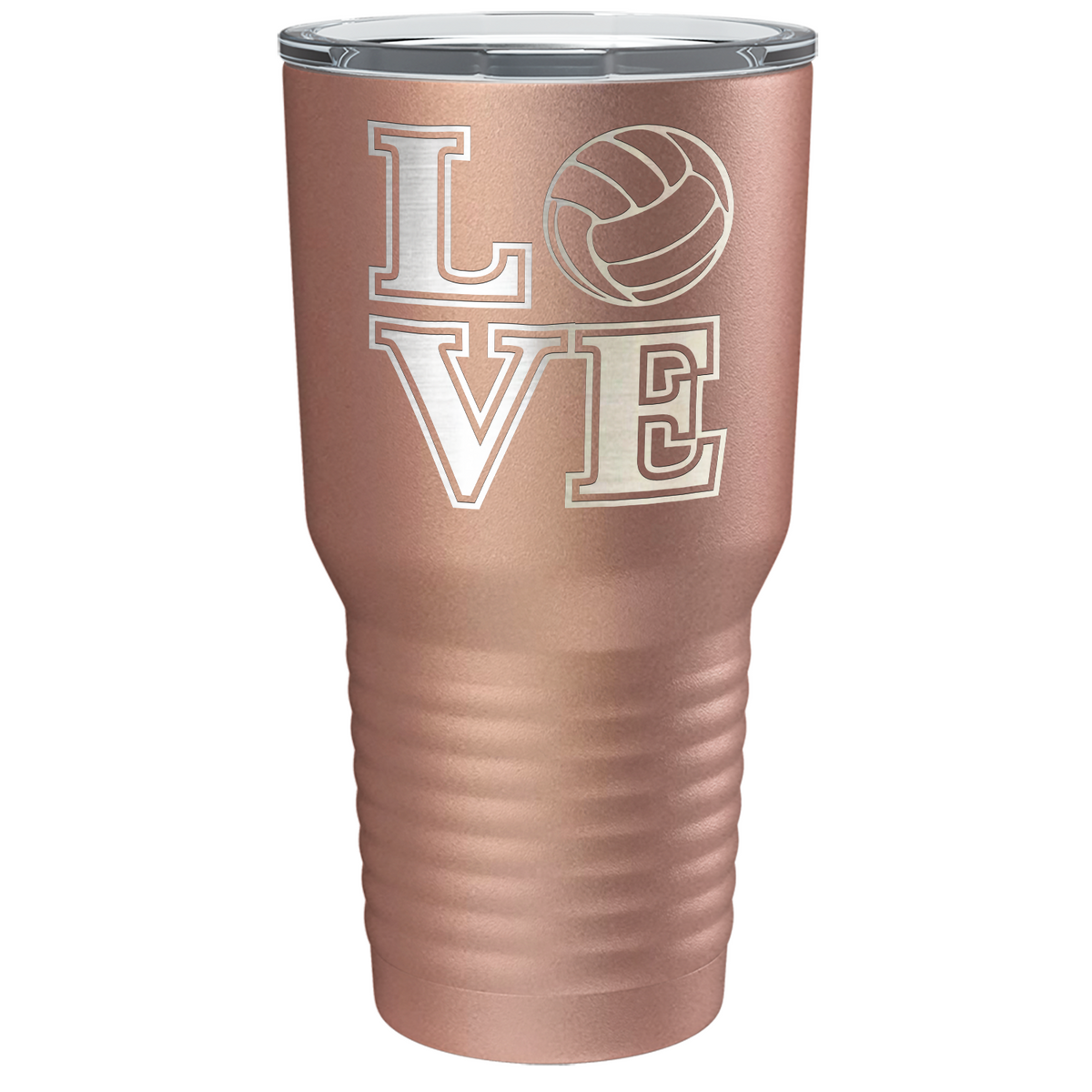 LOVE Volleyball 30oz Stainless Steel Tumbler