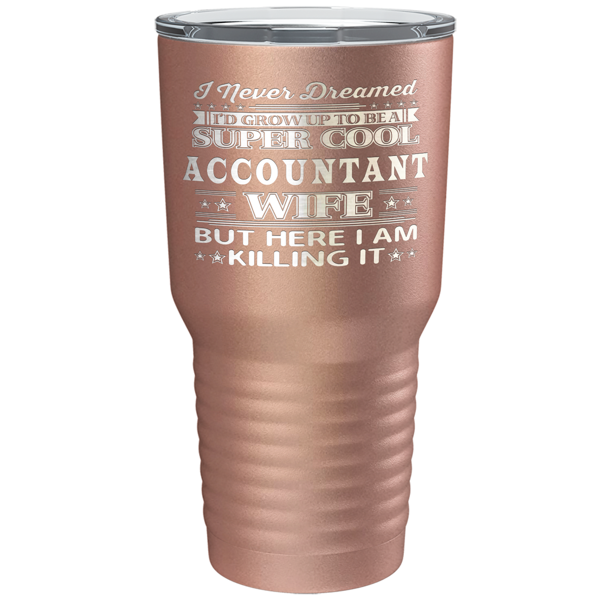 Im an Accountant not a Magician on 30oz Stainless Steel Tumbler