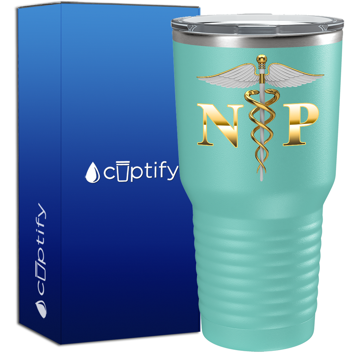 Nurse Practitioner Caduceus  Nurse Tumbler