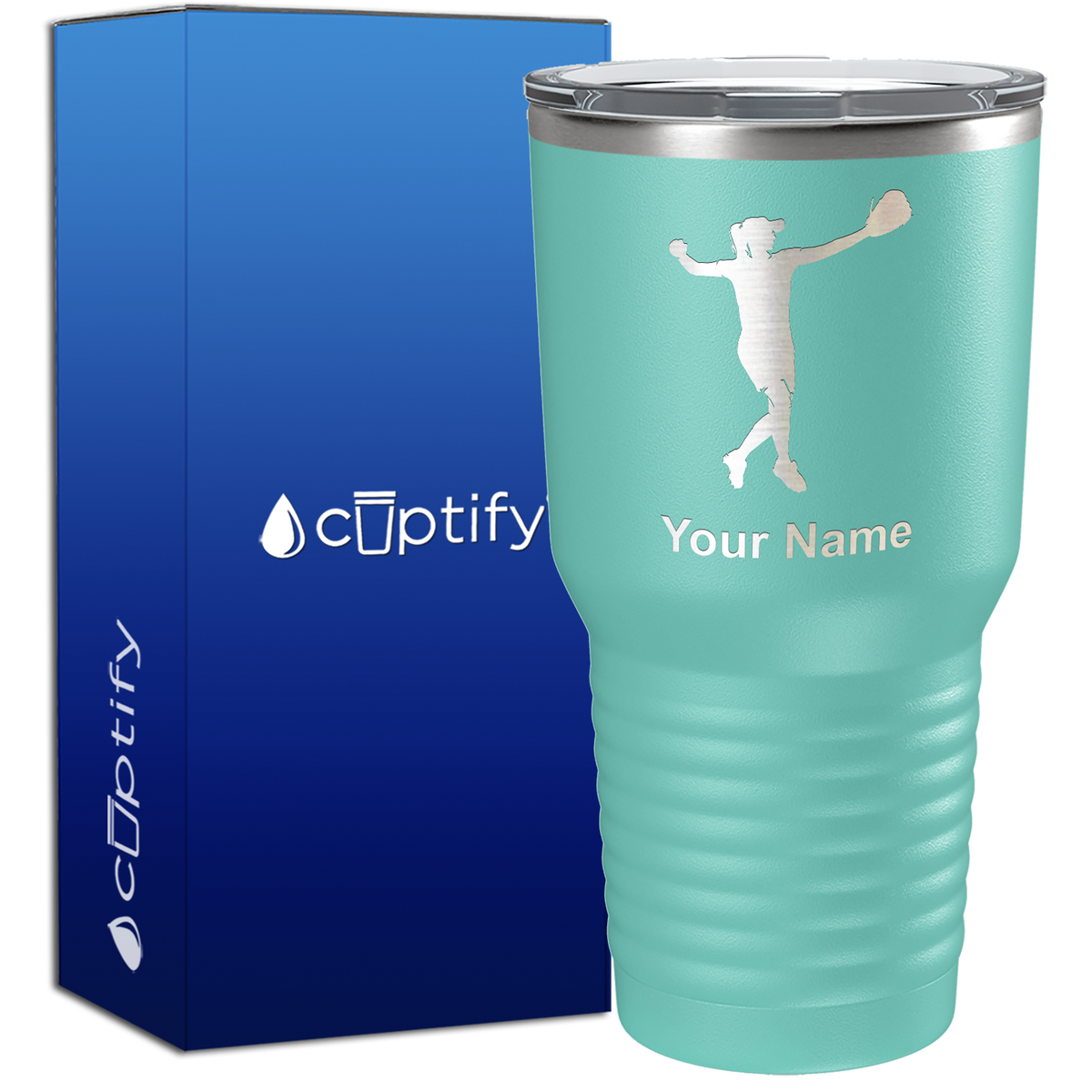 Softball Player 30oz Softball Tumbler