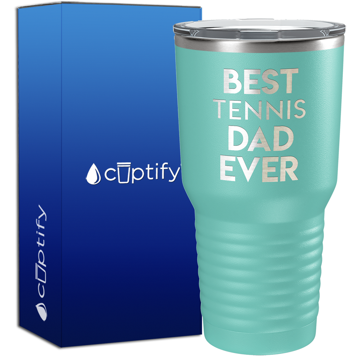 Best Tennis Dad Ever 30oz Tennis Tumbler