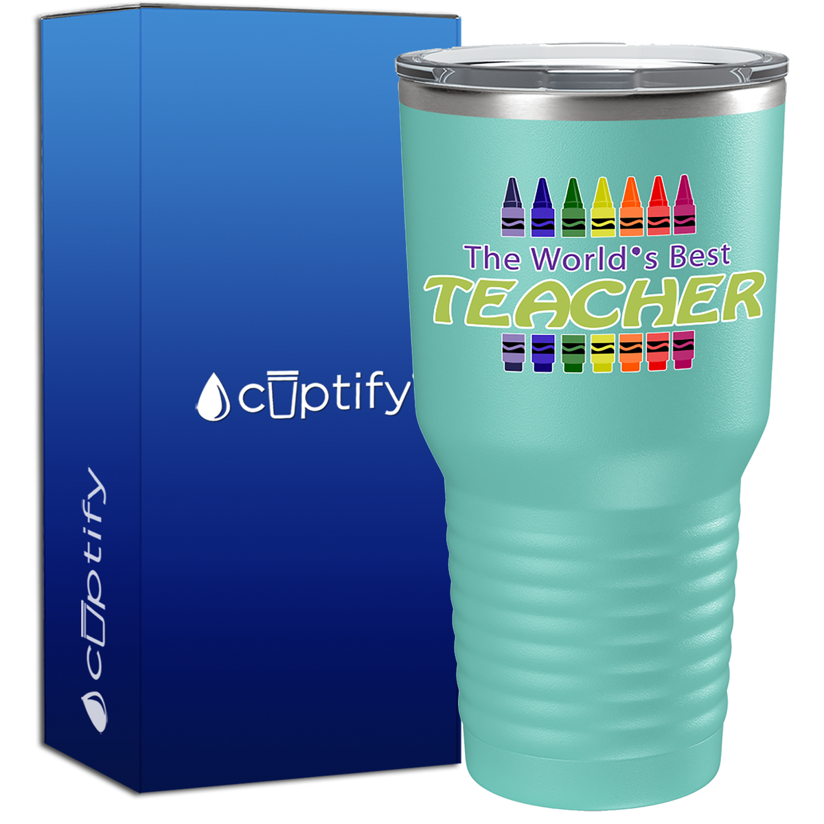 The World's Best Teacher 30oz Teacher Tumbler
