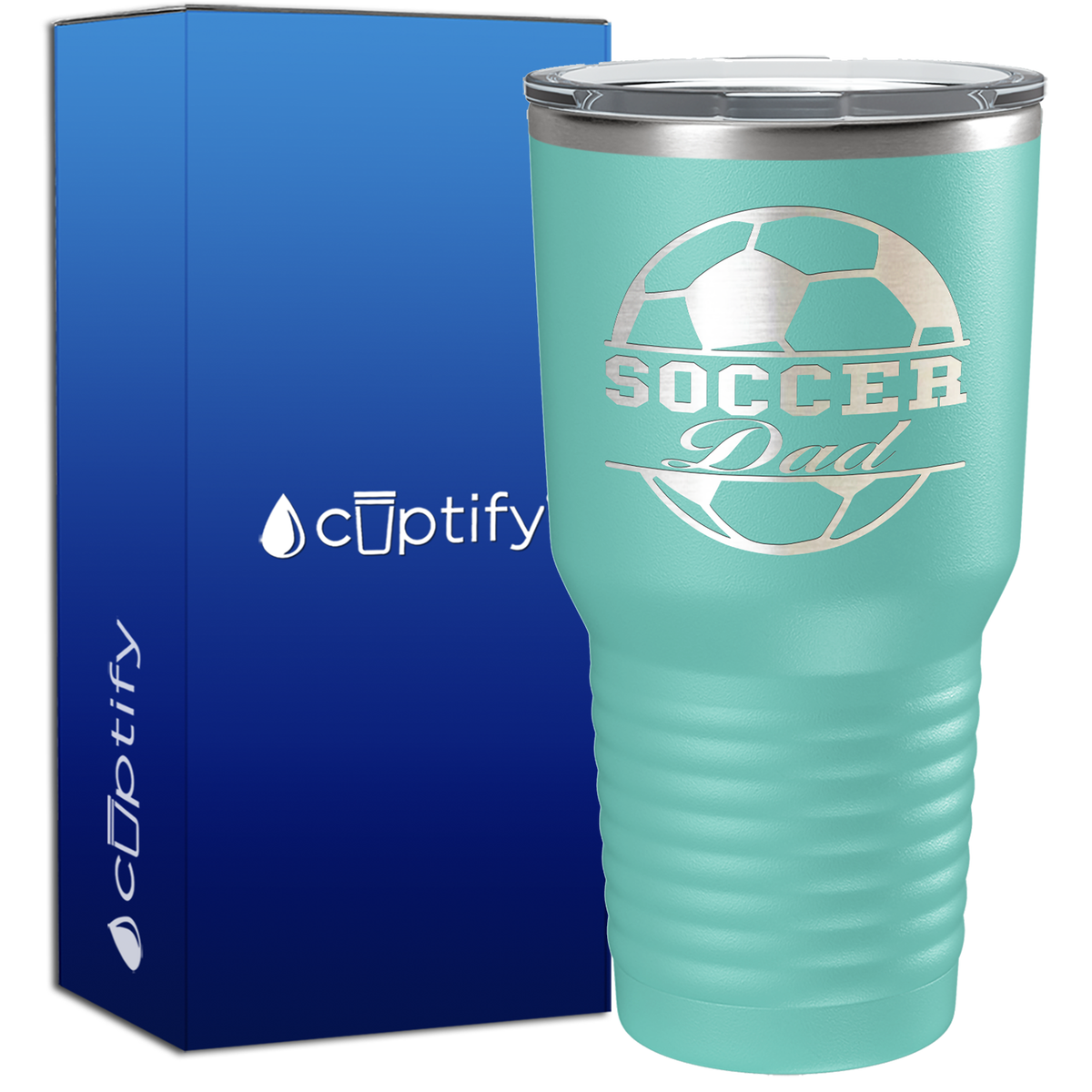 Soccer Ball Dad 30oz Soccer Tumbler