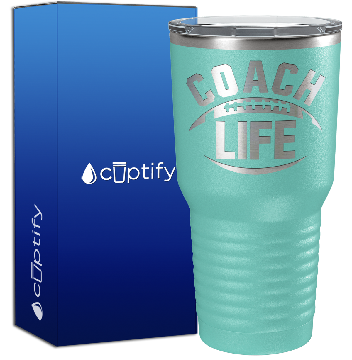 Football Coach Life 30oz Coach Tumbler