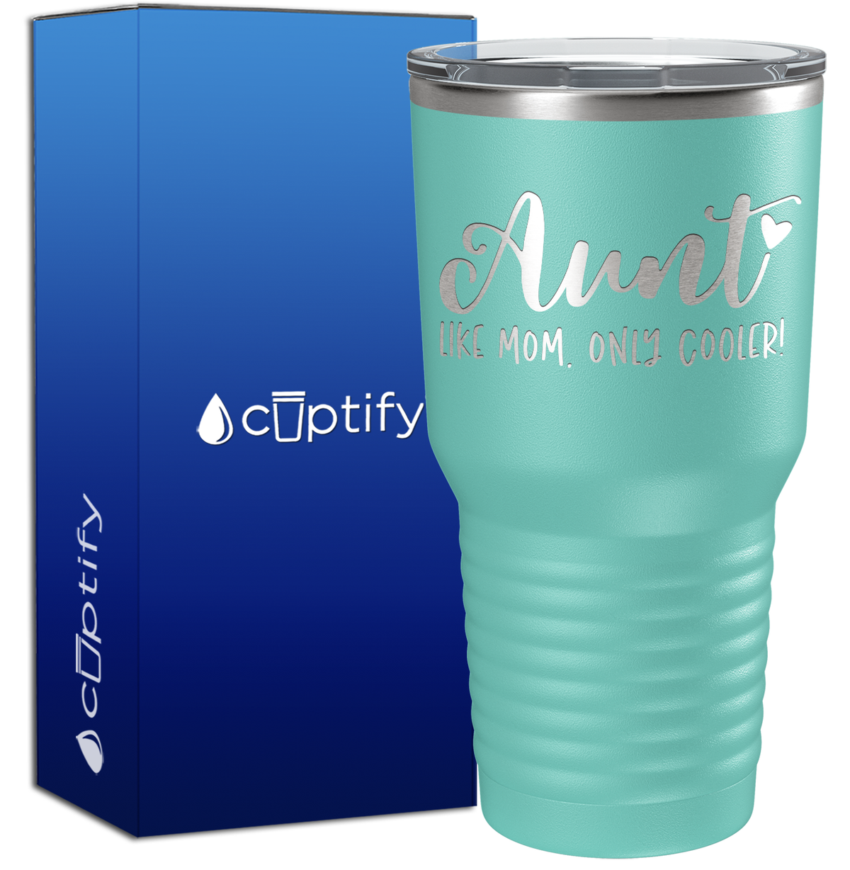 Aunt Like Mom Only Cooler 30oz Aunt Tumbler