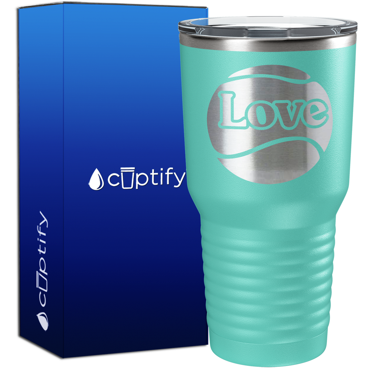 Tennis Ball Love 30oz Tennis Tumbler