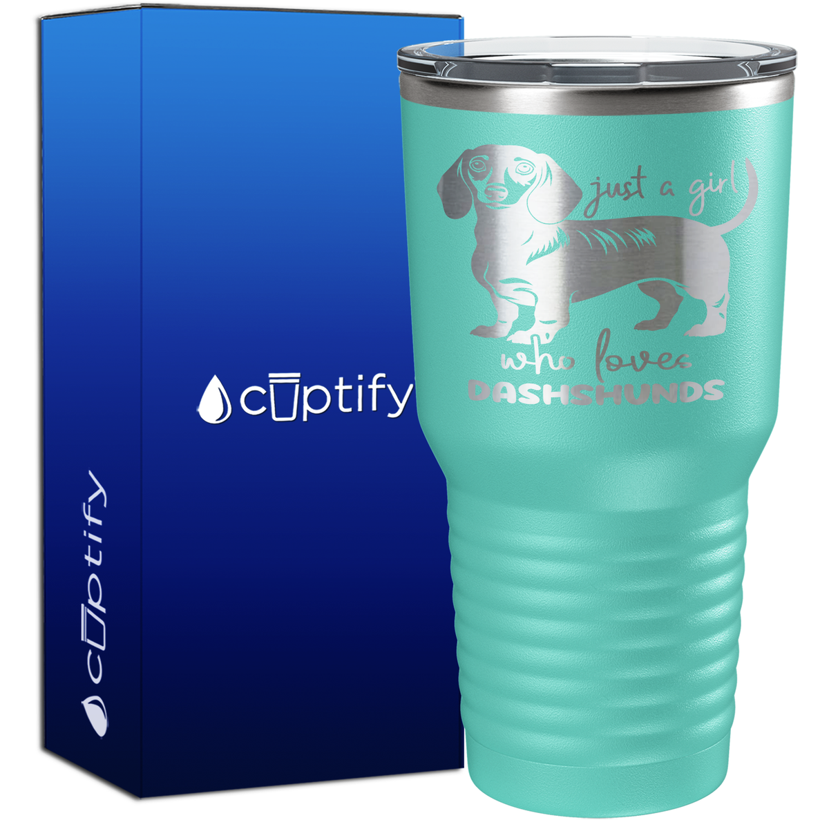 Just a Girl Who Loves Dashshunds 30oz Dogs Tumbler