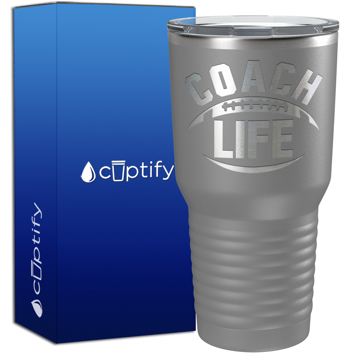 Football Coach Life 30oz Coach Tumbler