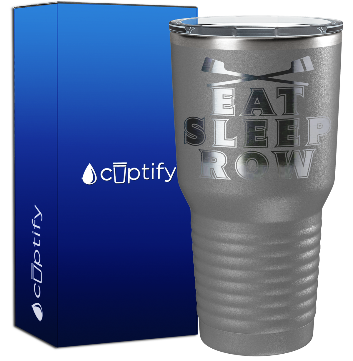 Eat Sleep Row Crew 30oz Crew Tumbler