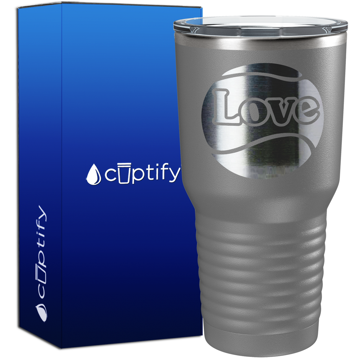 Tennis Ball Love 30oz Tennis Tumbler