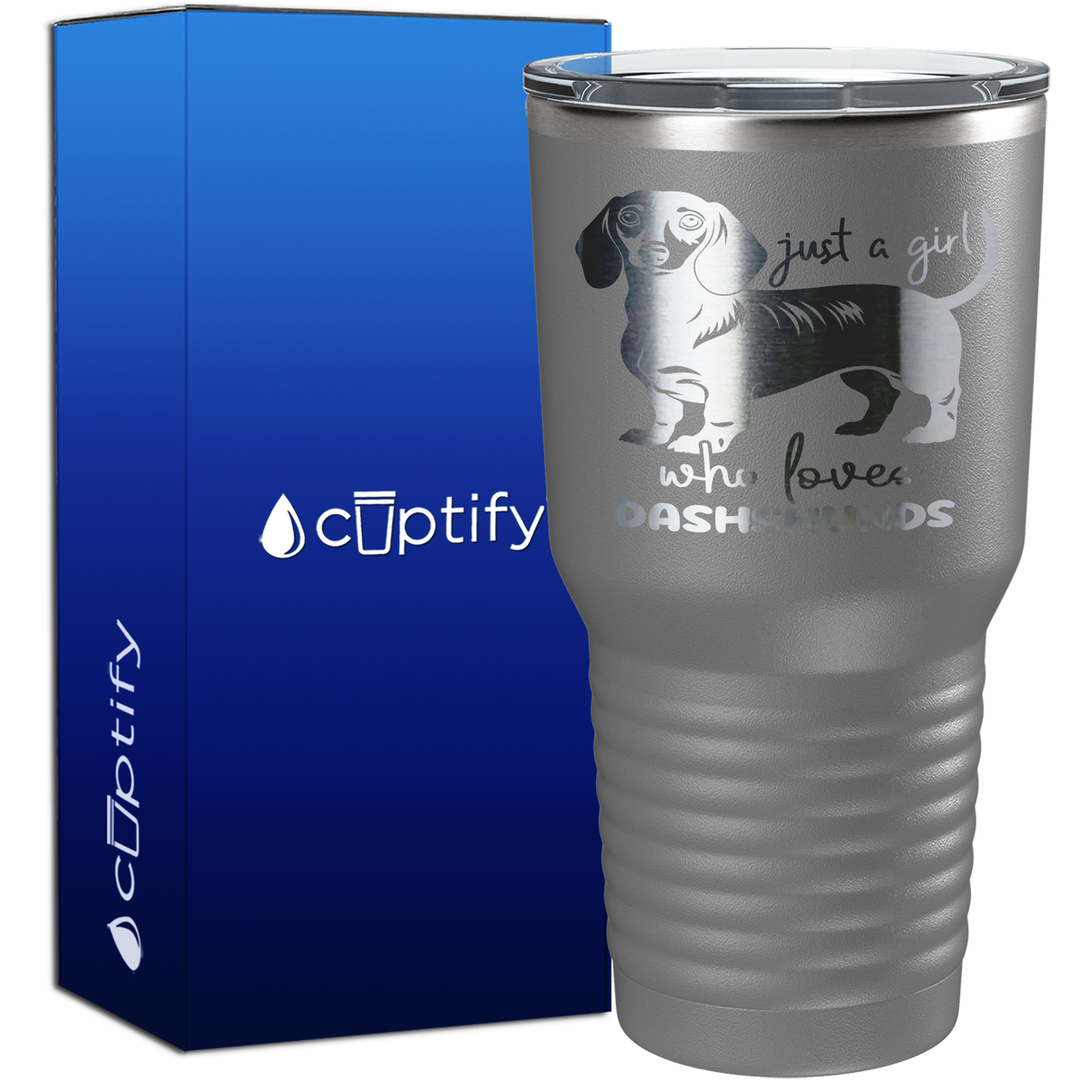 Just a Girl Who Loves Dashshunds 30oz Dogs Tumbler