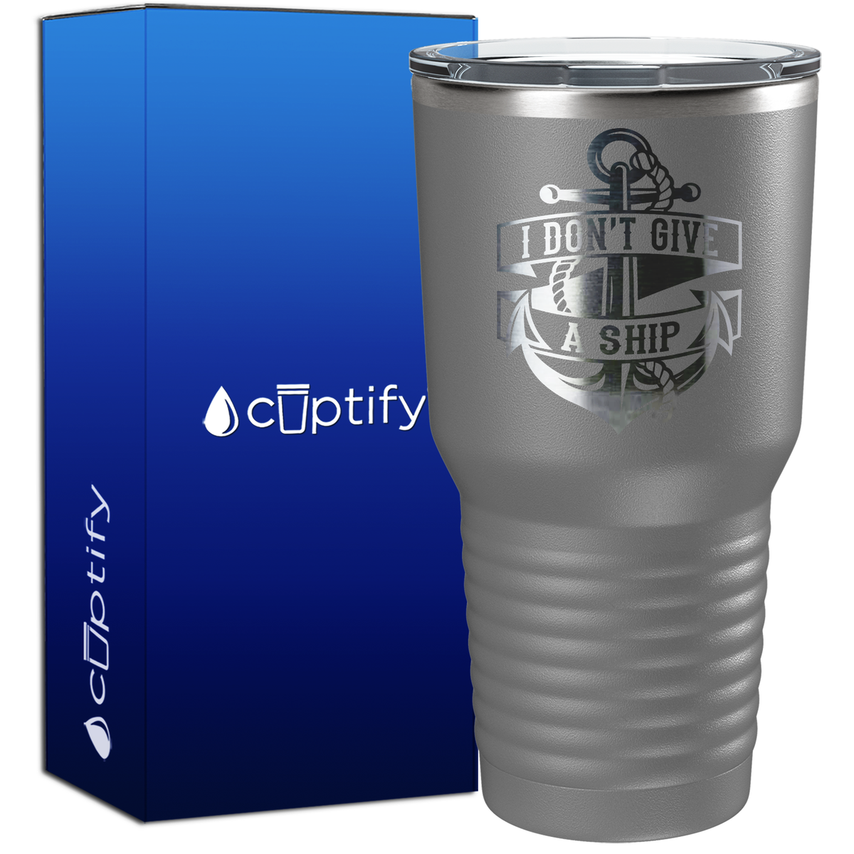I Dont Give a Ship 30oz Anchor Tumbler